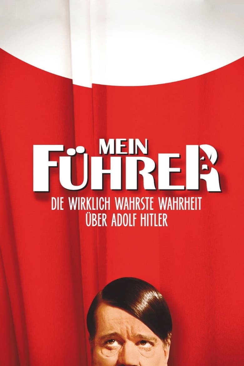 Plakát pro film “Můj Vůdce: Skutečně skutečná skutečnost o Adolfu Hitlerovi”