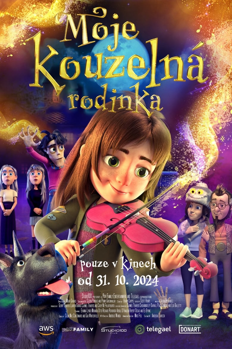 Plakát pro film “Moje kouzelná rodinka”