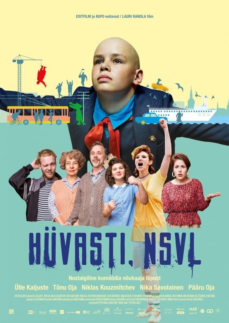 Plakát pro film “Sbohem, Sovětský svaze”