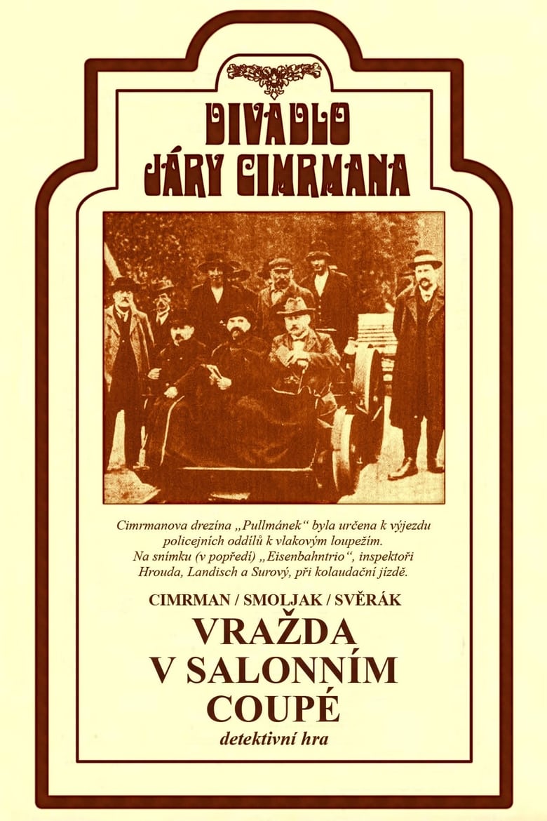 Plakát pro film “Vražda v salónním coupé”