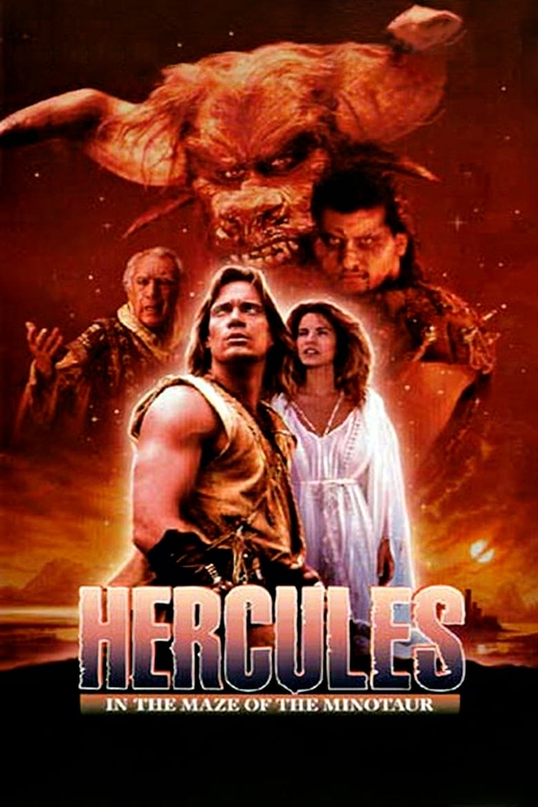 Plakát pro film “Herkules a Minotaurovo bludiště”