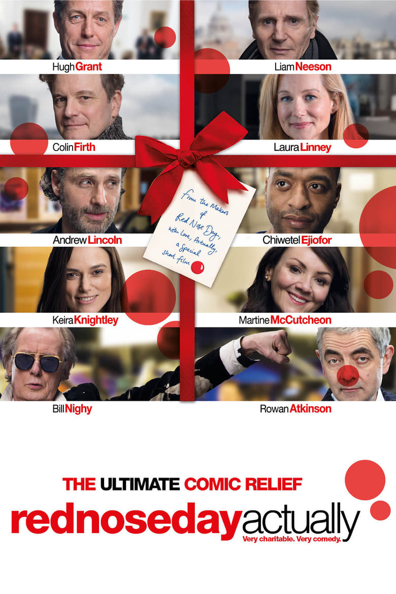 Plakát pro film “Red Nose Day Actually”