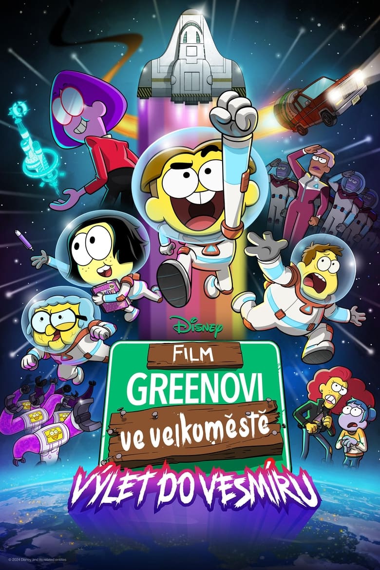 plakát Film Greenovi ve velkoměstě: Výlet do vesmíru