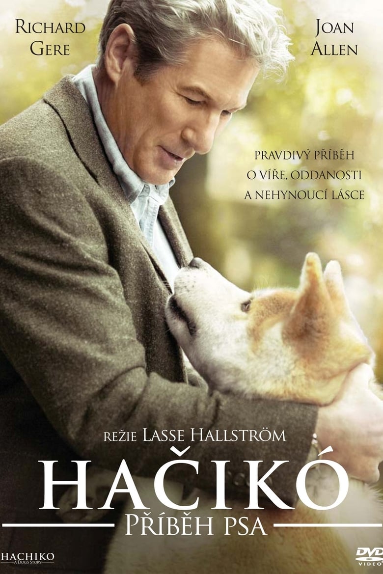 Plakát pro film “Hačikó – příběh psa”