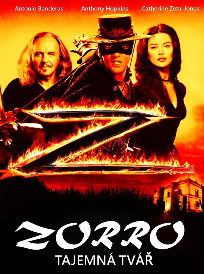 Plakát pro film “Zorro: Tajemná tvář”