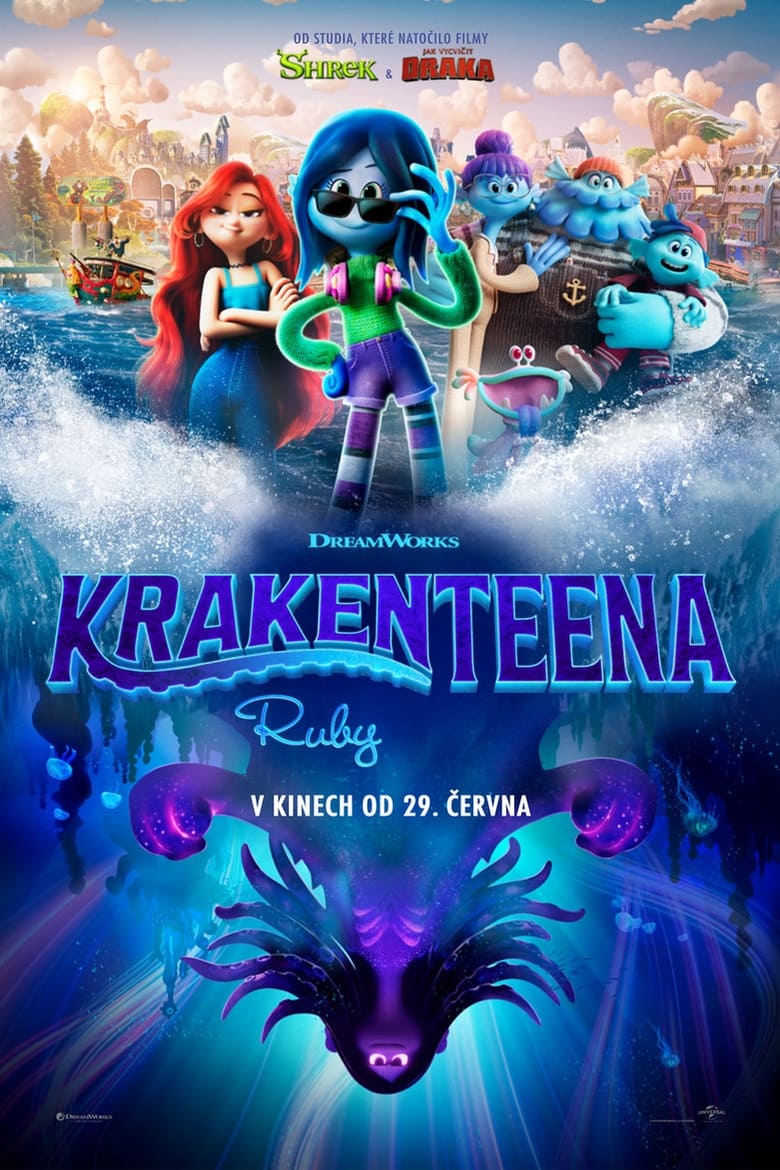 Plakát pro film “Krakenteena Ruby”