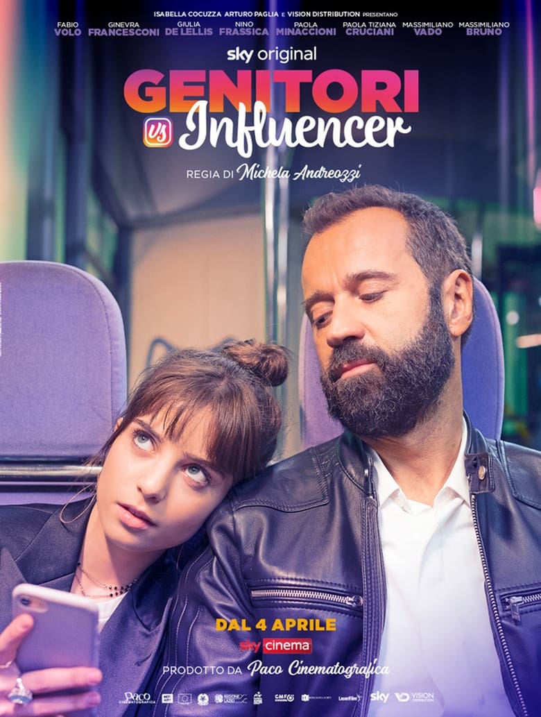 Plakát pro film “Rodiče versus influenceři”