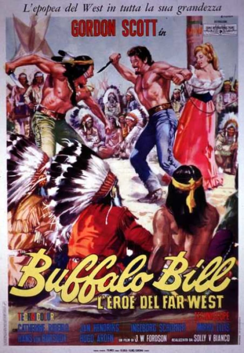 Plakát pro film “Buffalo Bill: Hrdina divokého západu”