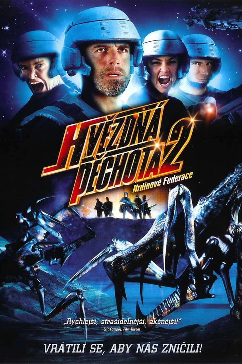 Plakát pro film “Hvězdná pěchota 2: Hrdinové Federace”