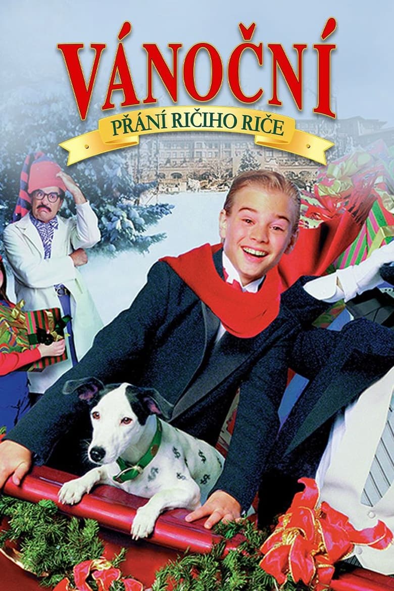 Plakát pro film “Sám doma a bohatý: Vánoční přání”