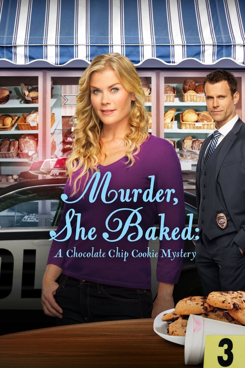 Plakát pro film “To je vražda, napekla: Záhada čokoládových sušenek”