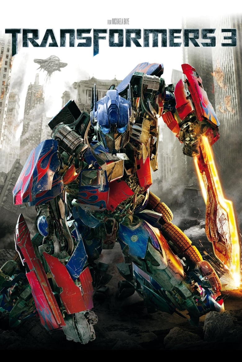 Plakát pro film “Transformers 3: Odvrácená strana Měsíce”