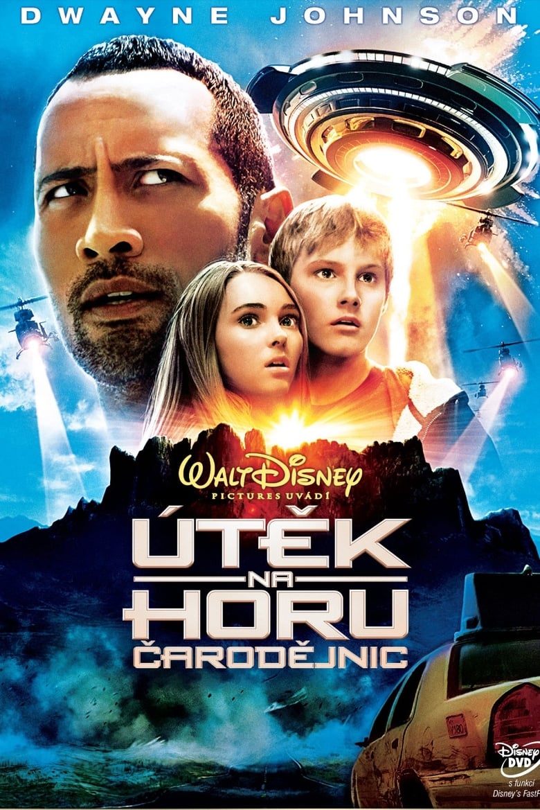 Plakát pro film “Útěk na Horu čarodějnic”