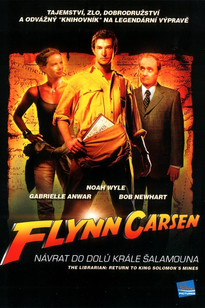 Plakát pro film “Flynn Carsen 2: Návrat do dolů krále Šalamouna”