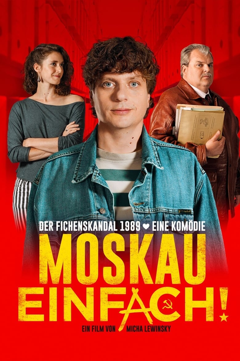 Plakát pro film “Moskva – jednosměrná”