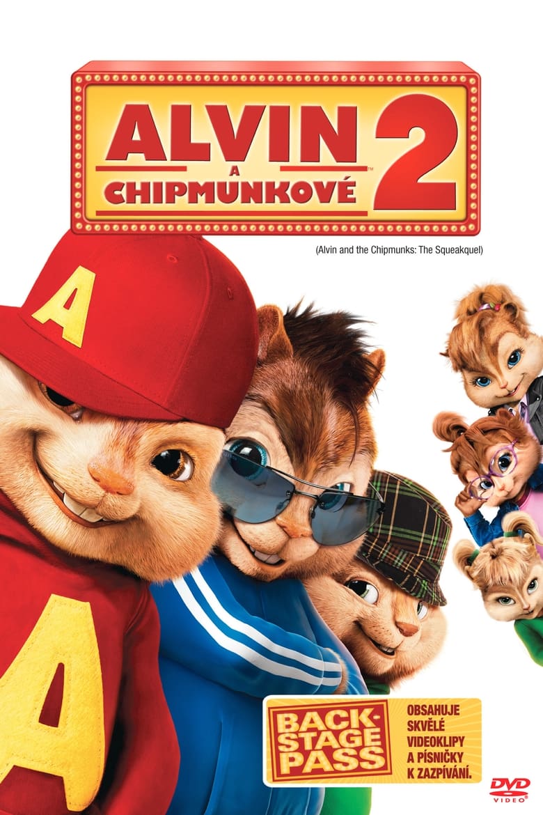 Plakát pro film “Alvin a Chipmunkové 2”