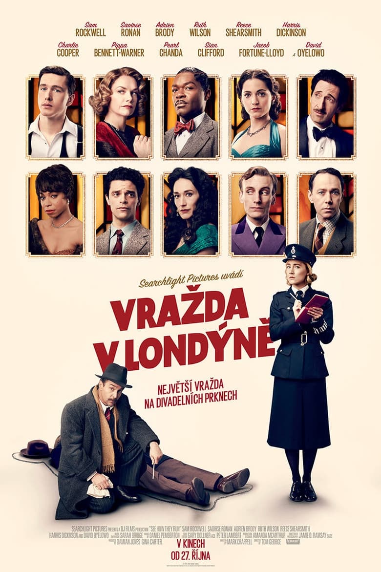 Plakát pro film “Vražda v Londýně”