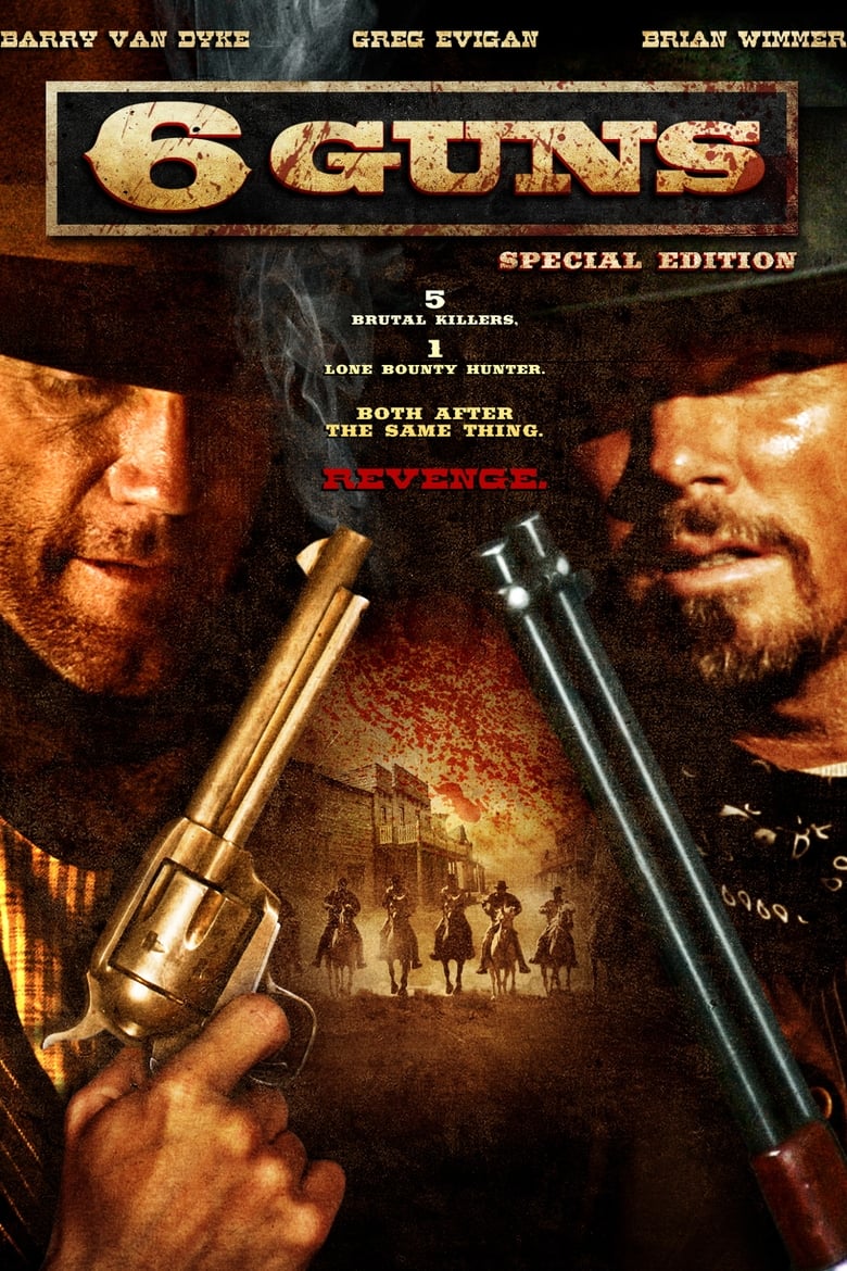 Plakát pro film “Šest pušek”