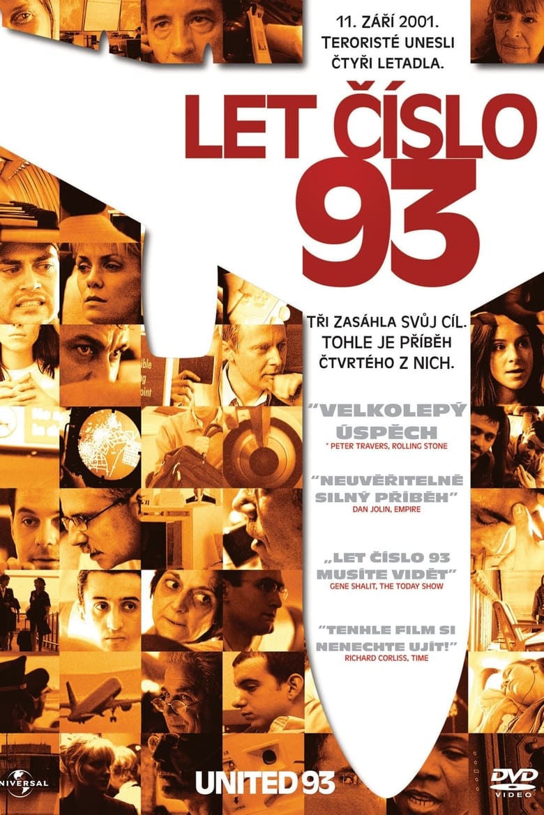 Plakát pro film “Let číslo 93”