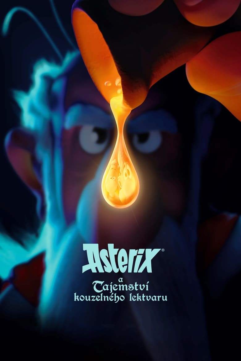 Plakát pro film “Asterix a tajemství kouzelného lektvaru”
