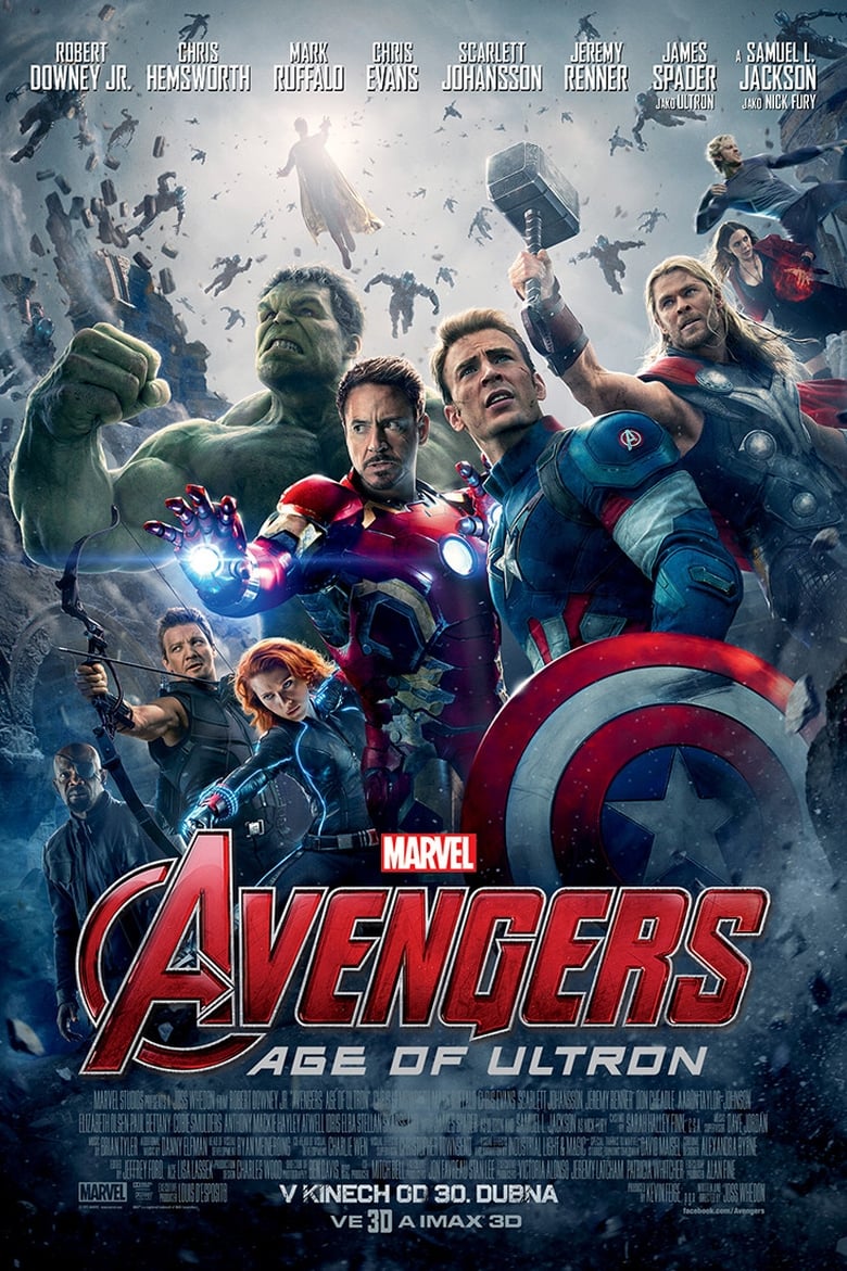 Plakát pro film “Avengers: Age of Ultron”