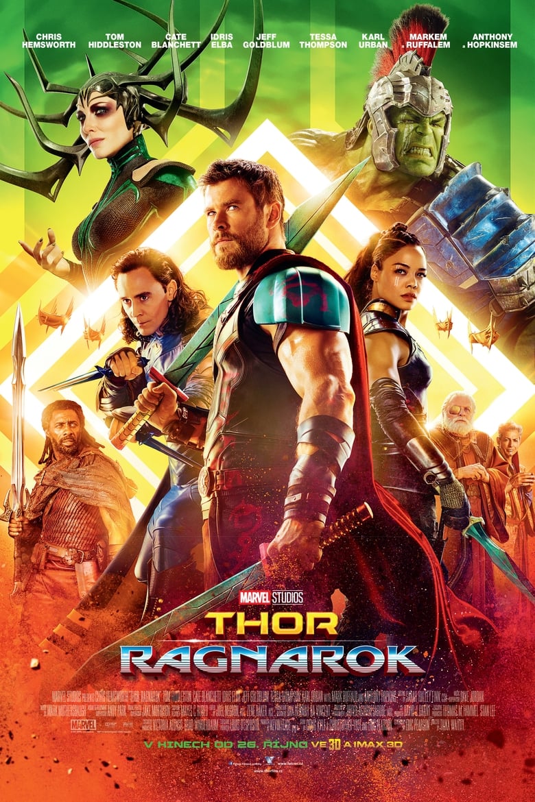plakát Film Thor: Ragnarok