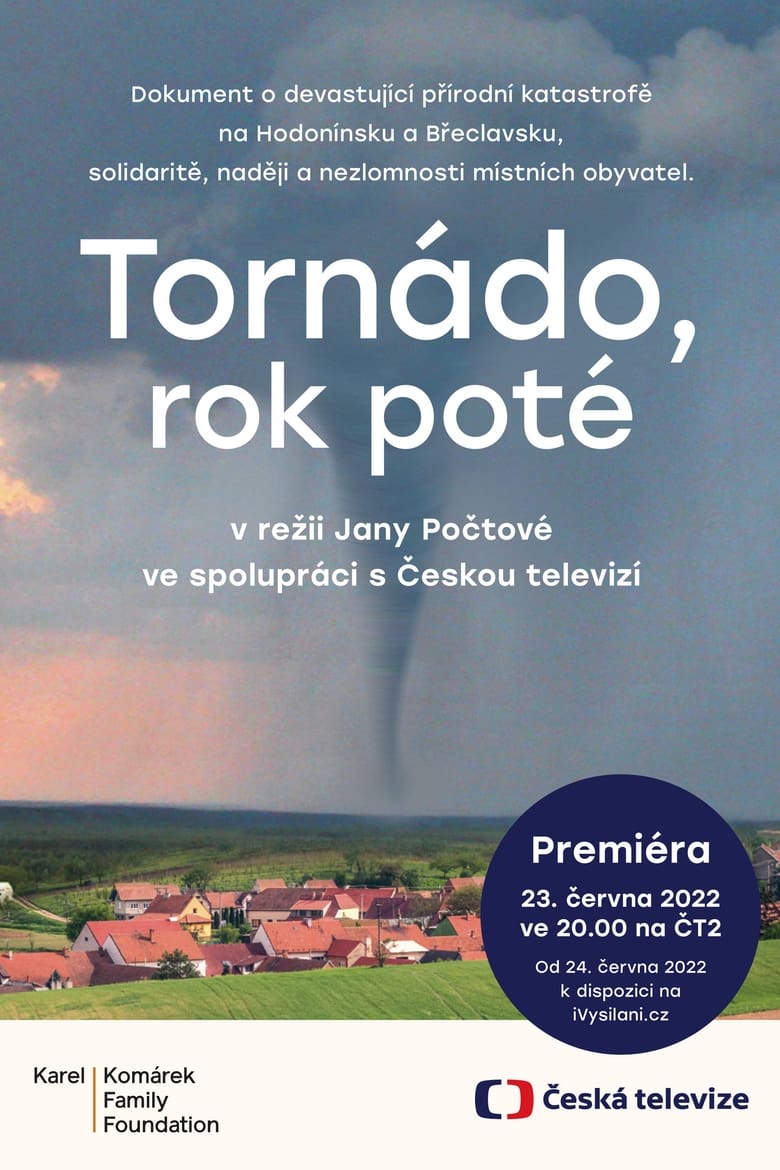Plakát pro film “Tornádo – rok poté”