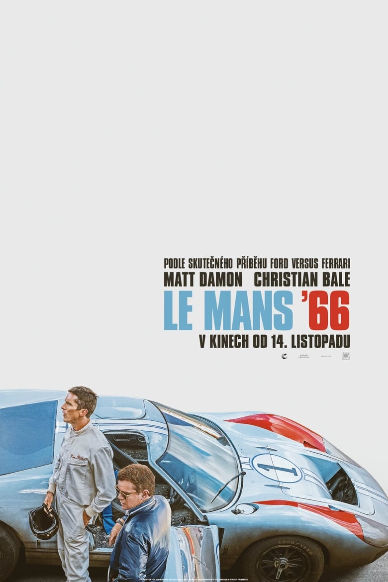 Plakát pro film “Le Mans ’66”