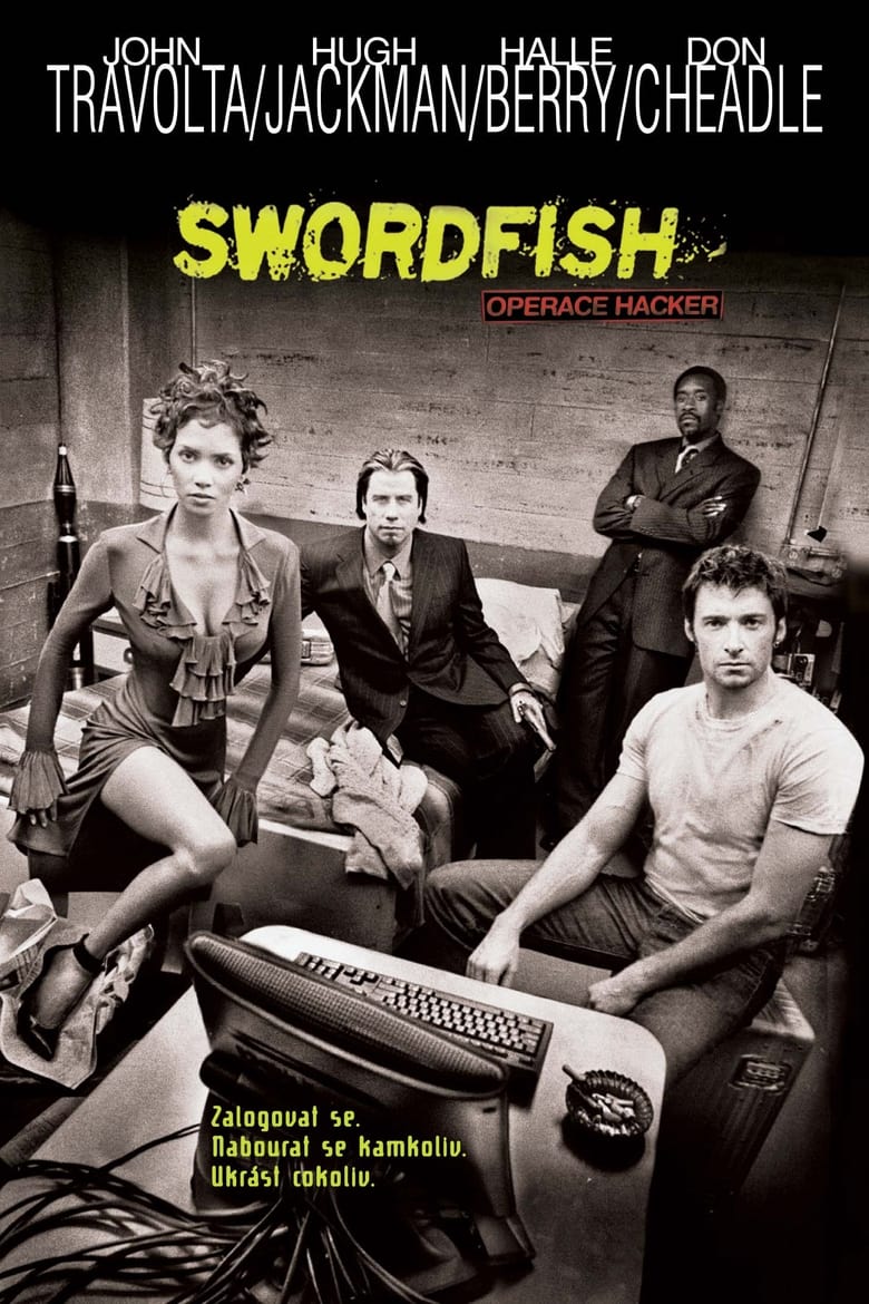 Plakát pro film “Swordfish: Operace Hacker”