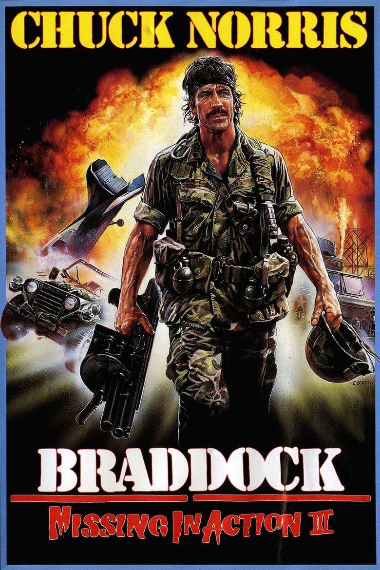 plakát Film Braddock: Ztracen v boji