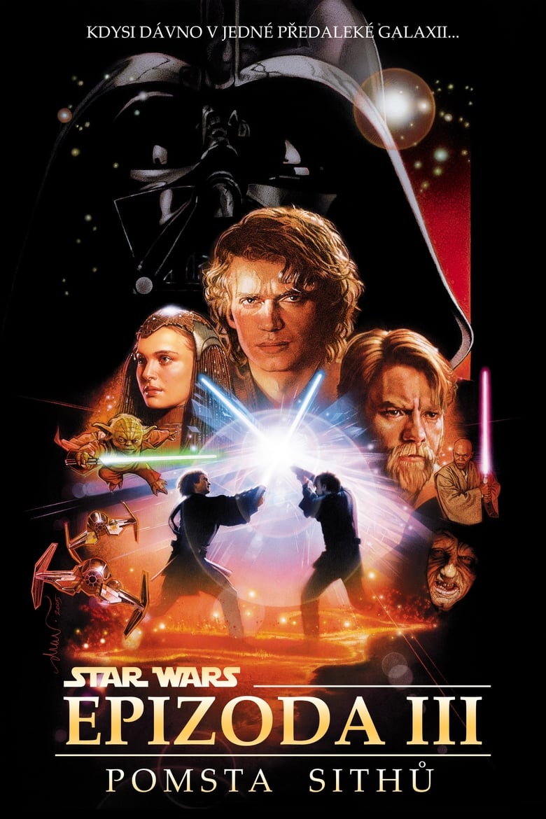 Plakát pro film “Star Wars: Epizoda III – Pomsta Sithů”
