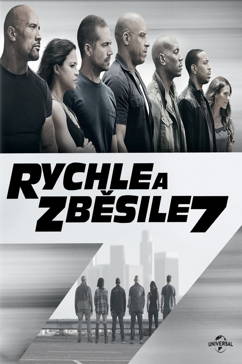 Plakát pro film “Rychle a zběsile 7”