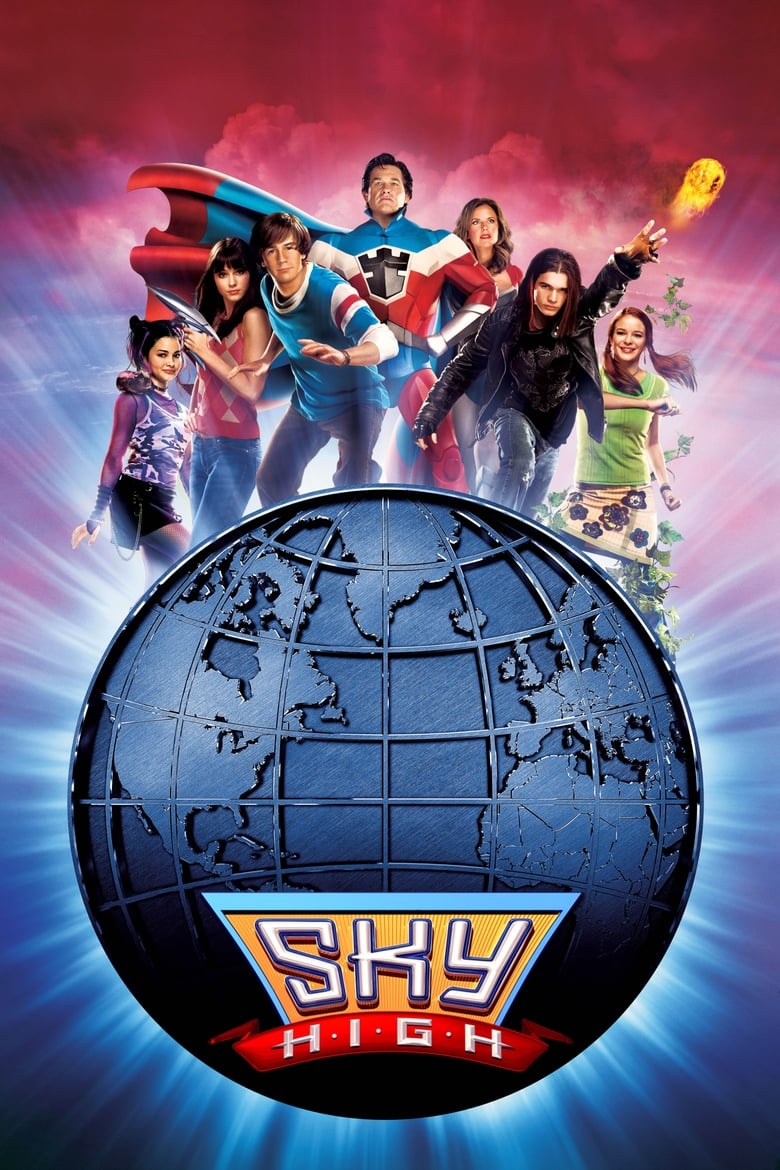 Plakát pro film “Škola superhrdinů”