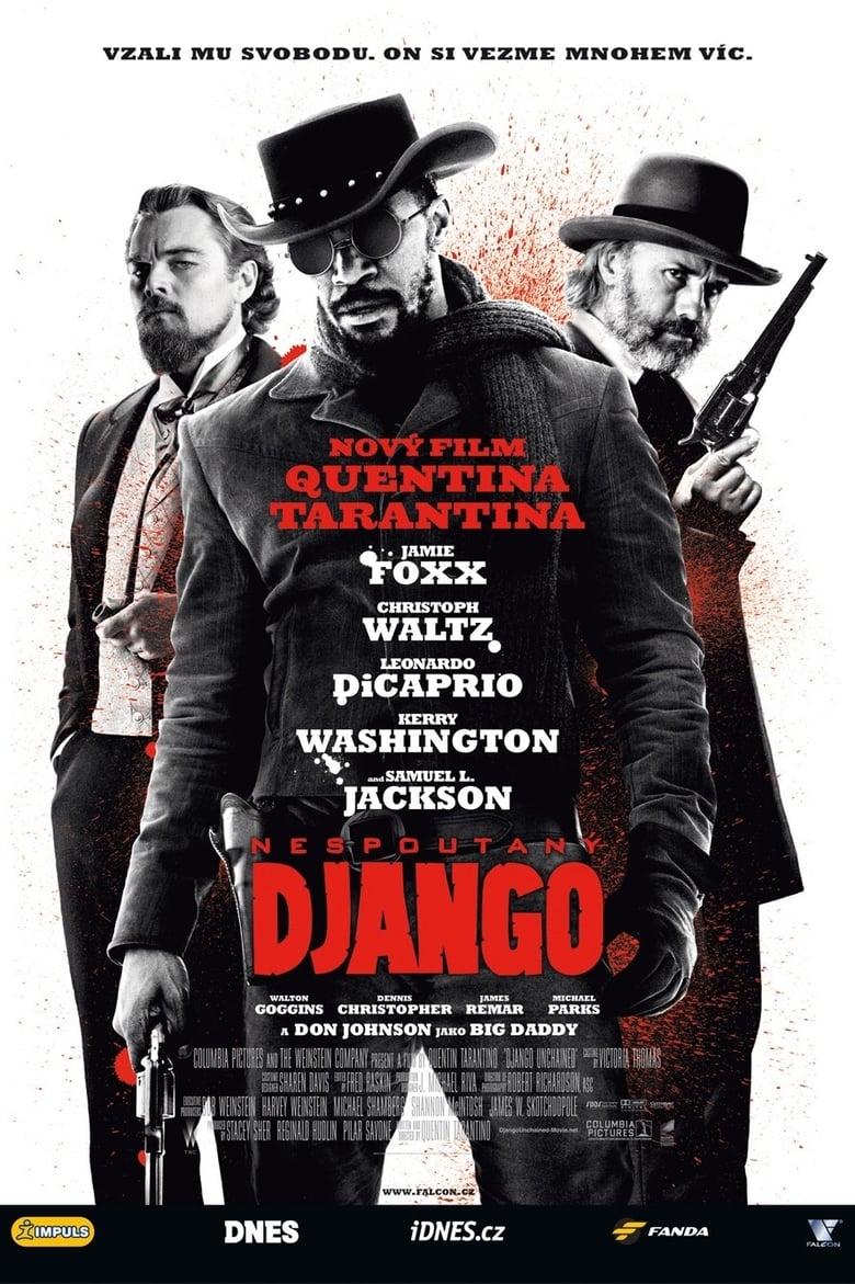 Plakát pro film “Nespoutaný Django”