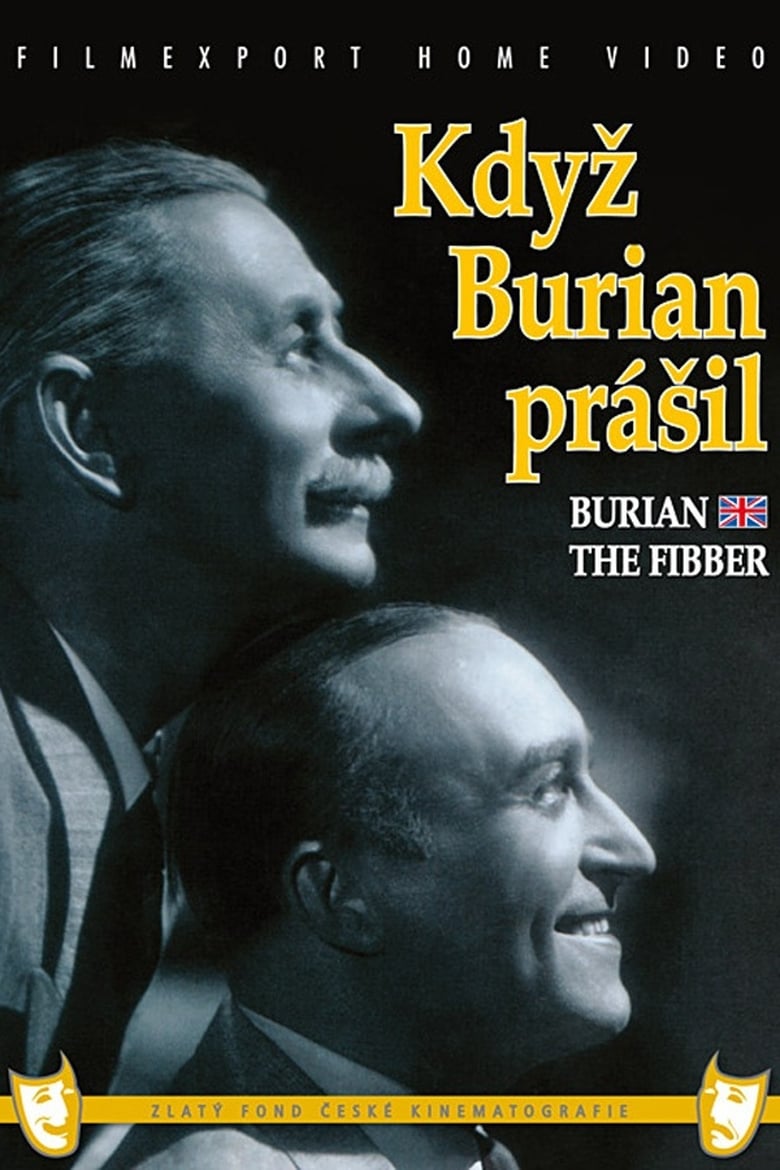 plakát Film Když Burian prášil