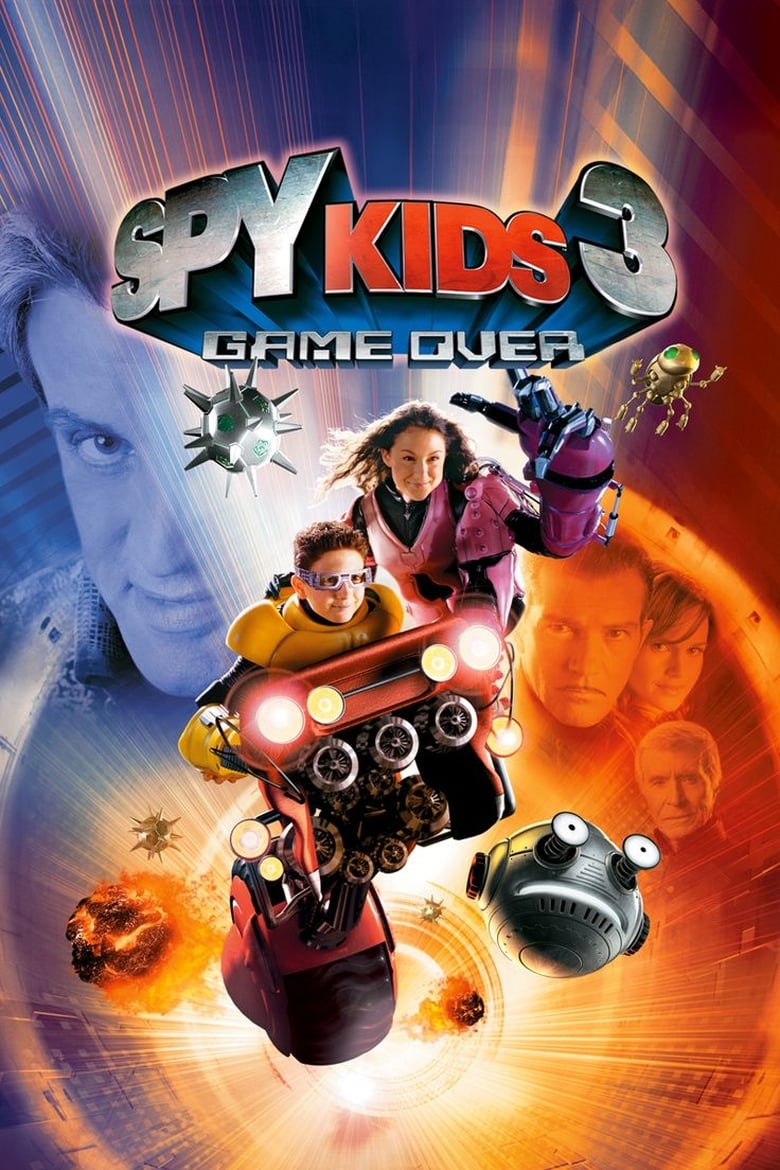 Plakát pro film “Spy Kids 3-D: Game Over”