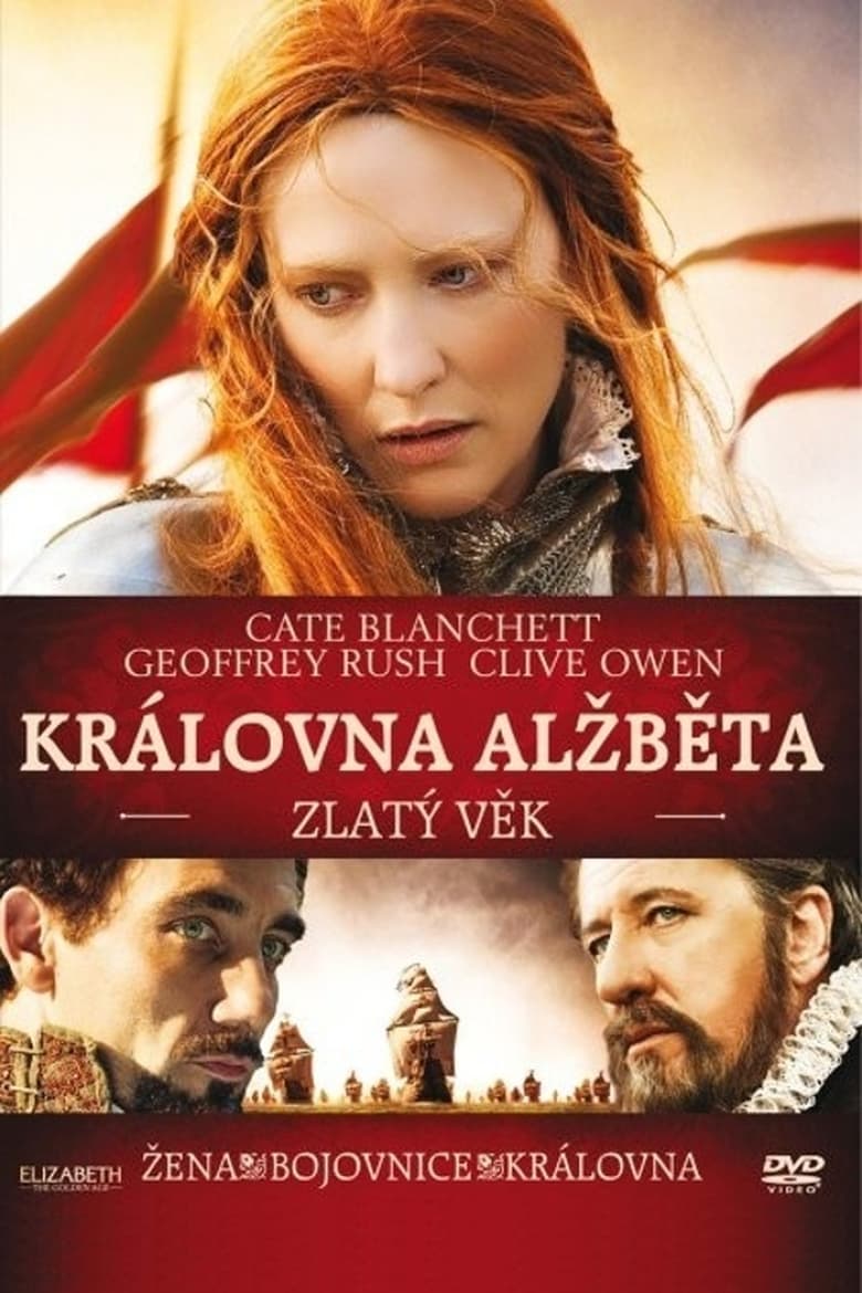 Plakát pro film “Královna Alžběta: Zlatý věk”