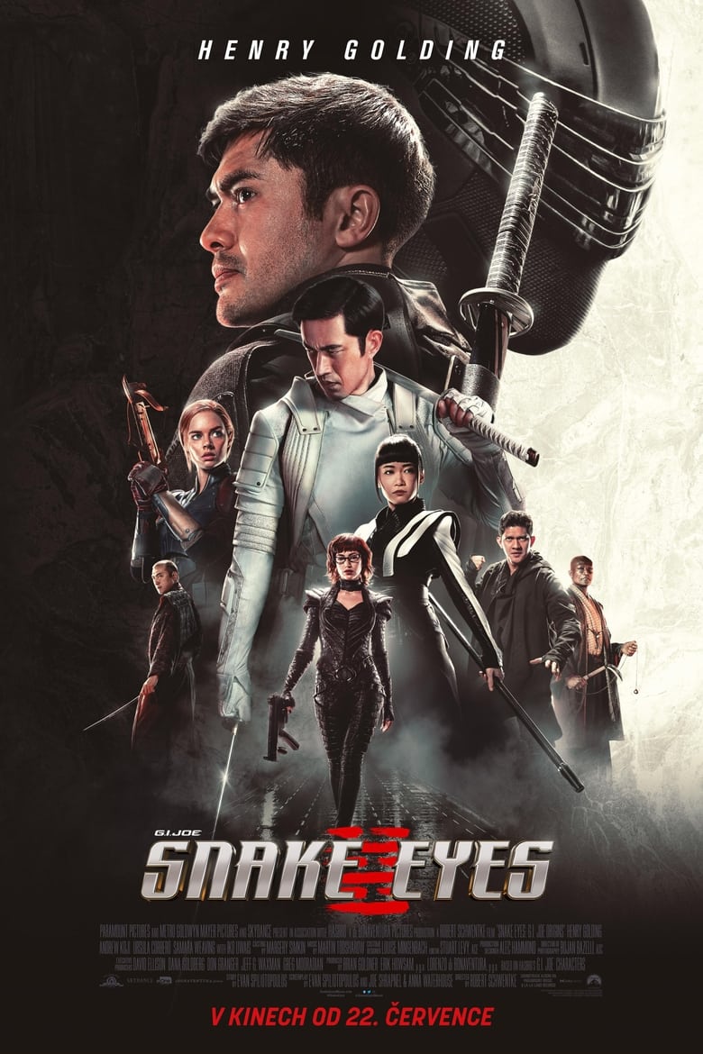 Plakát pro film “Snake Eyes: G.I. Joe Origins”