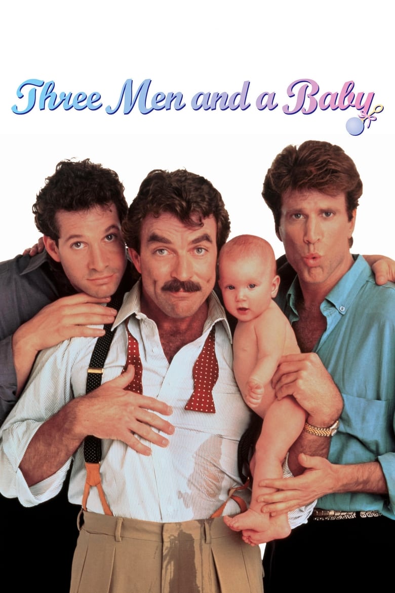 Plakát pro film “Tři muži a nemluvně”
