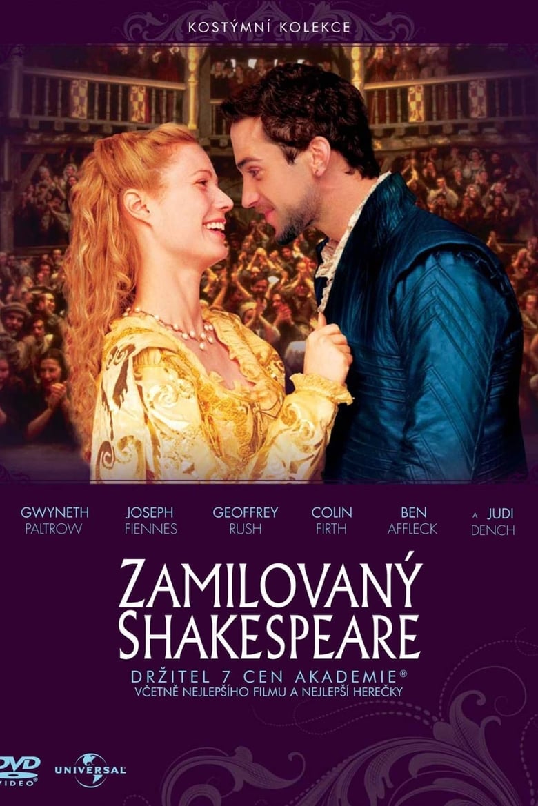 Plakát pro film “Zamilovaný Shakespeare”