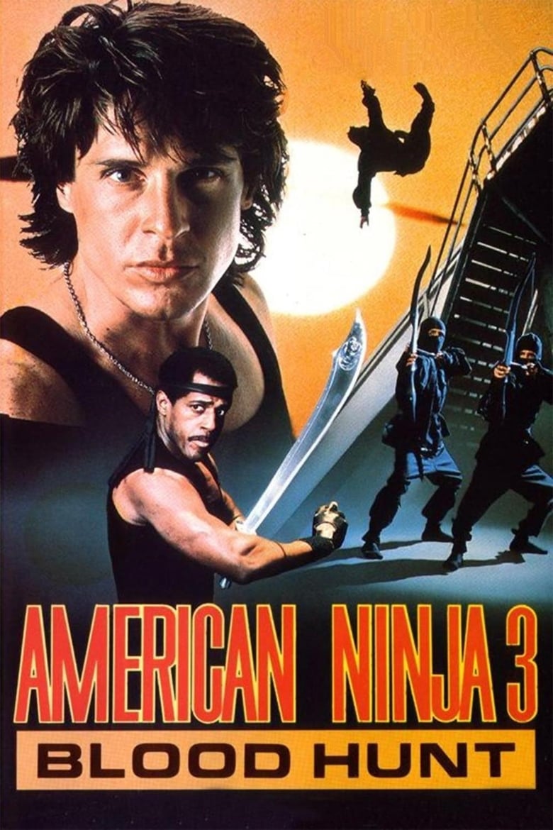 Plakát pro film “Americký ninja 3”