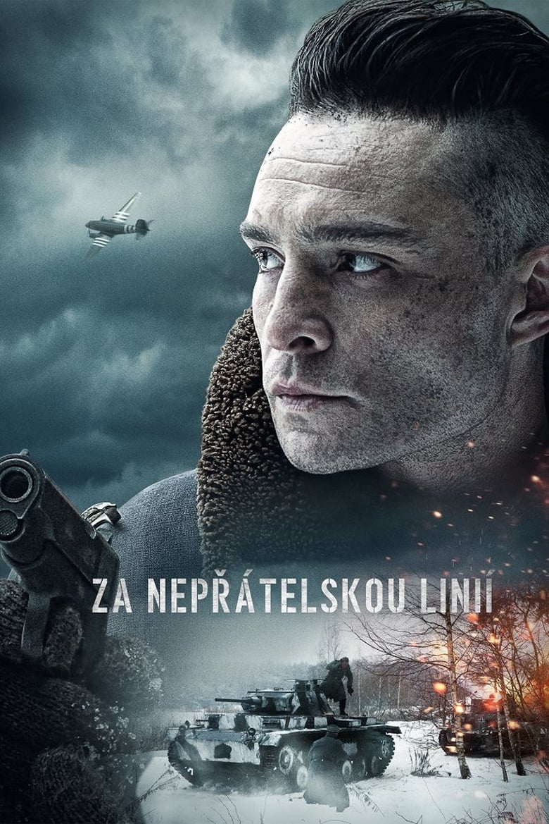 Plakát pro film “Za nepřátelskou linií”