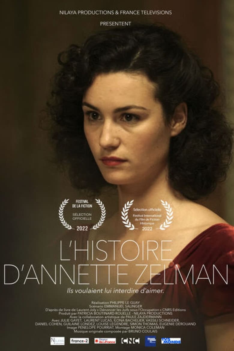 Plakát pro film “L’Histoire d’Annette Zelman”