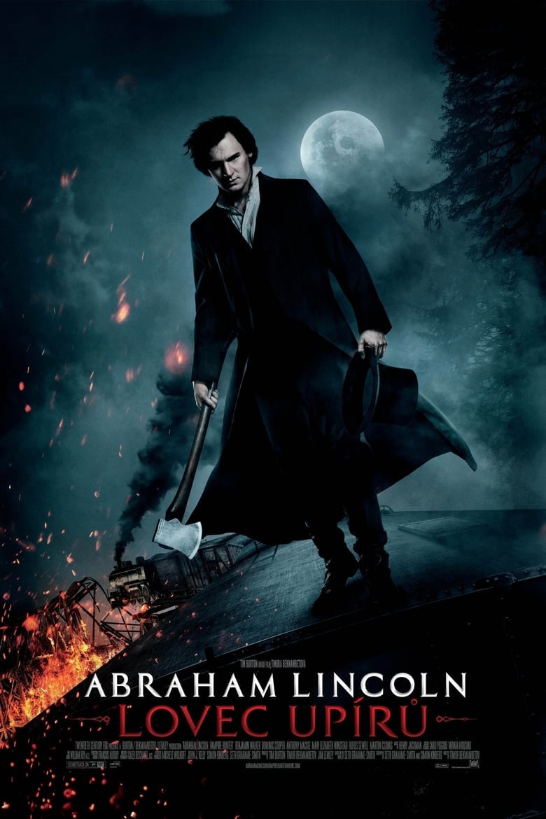 Plakát pro film “Abraham Lincoln: Lovec upírů”