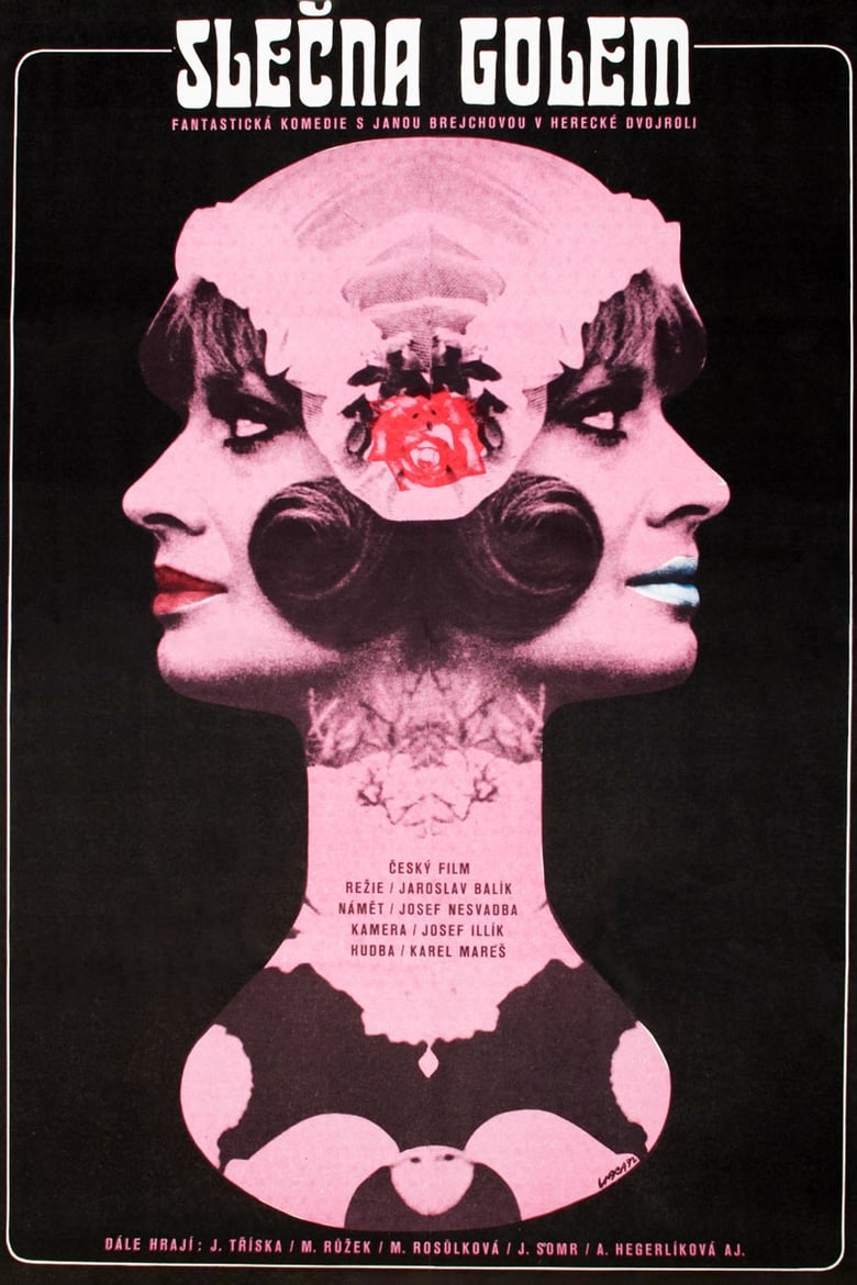 Plakát pro film “Slecna Golem”