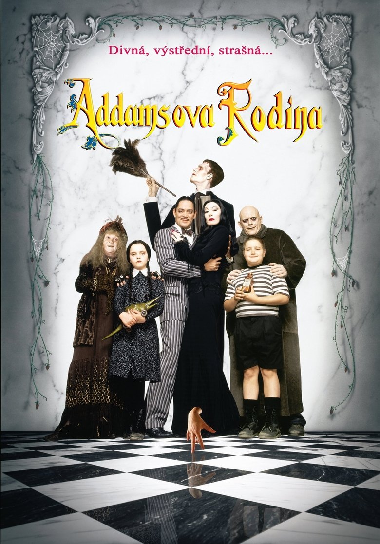 Plakát pro film “Addamsova rodina”