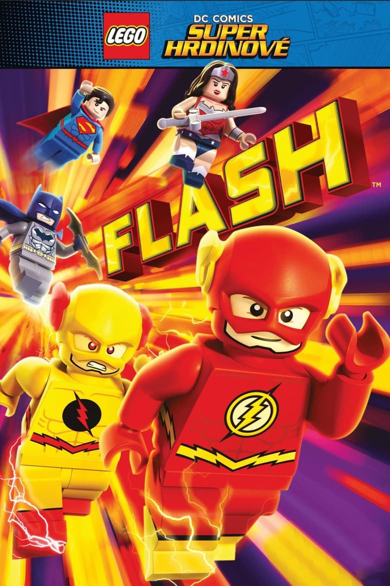 Plakát pro film “Lego DC Super hrdinové: Flash”
