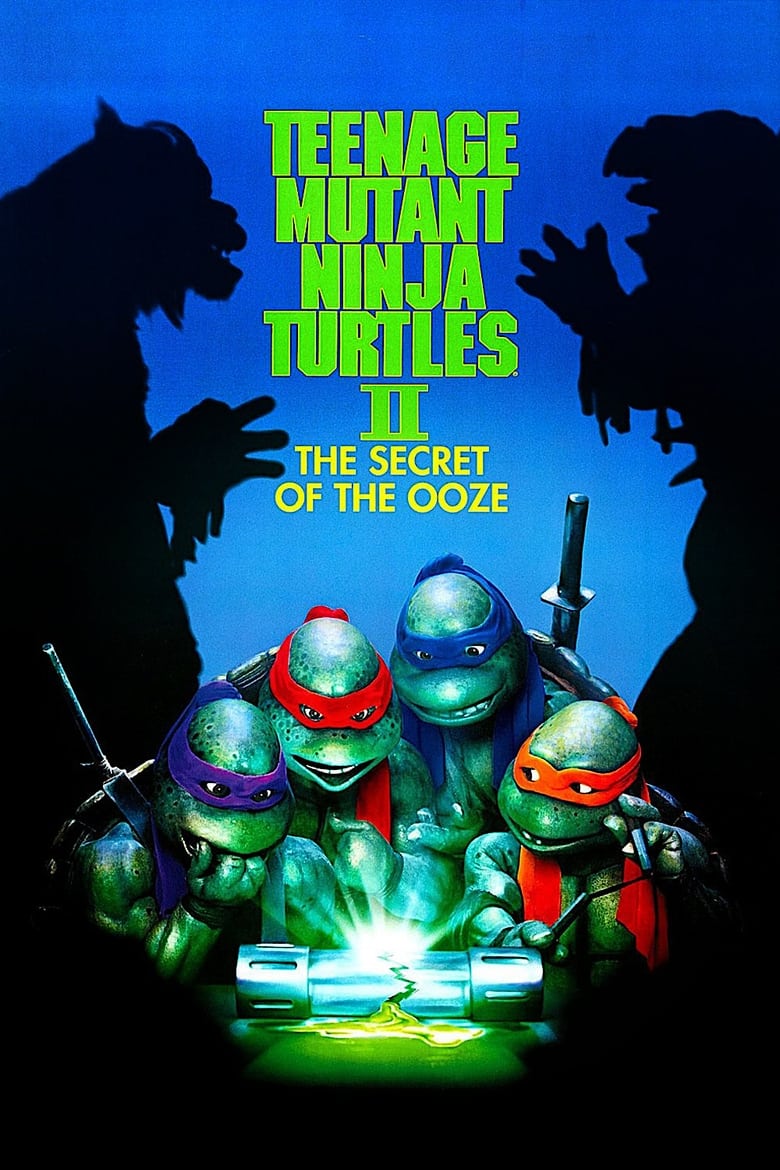 Plakát pro film “Želví nindžové 2: Tajemství kapaliny”