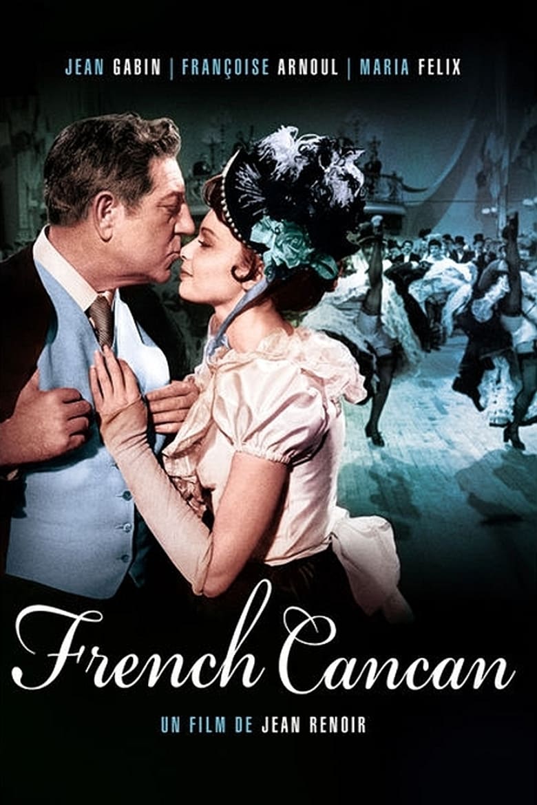 Plakát pro film “Francouzský kankán”