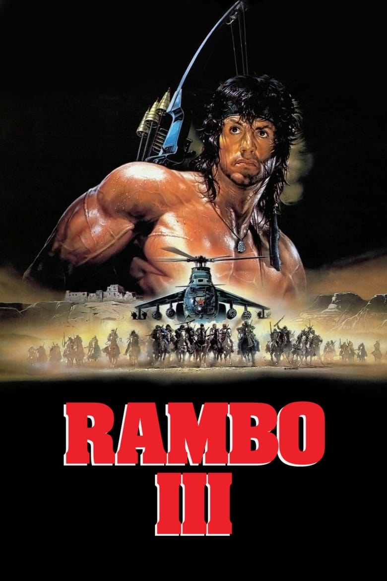 plakát Film Rambo III